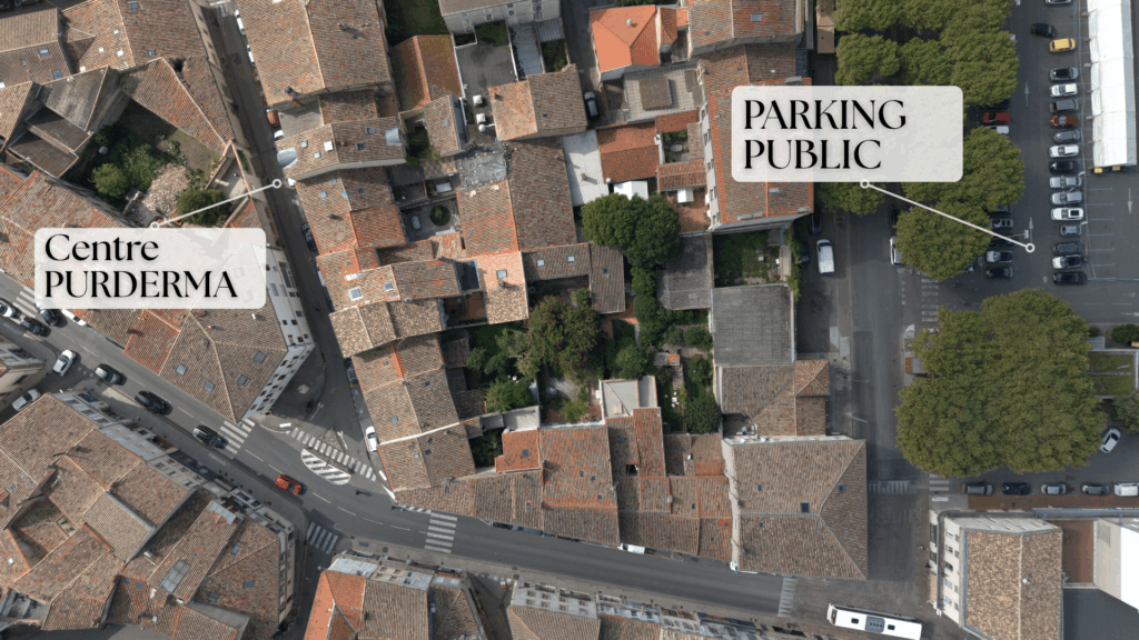 centre purderma emplacement